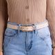 Alexia Belt- Cream-76I2XXS